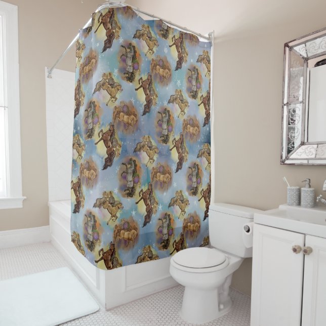 Rideaux De Douche Vacances Dreamcatcher Western Hors Motif (En situation)