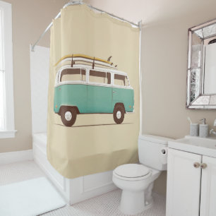 Rideaux De Douche Van bleu   Florent Bodart