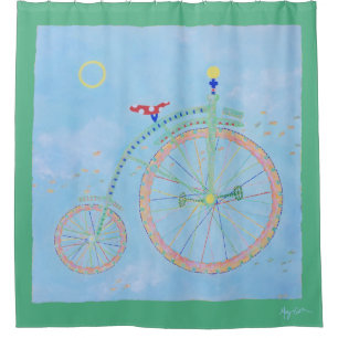 Rideaux De Douche Vélo de cirque