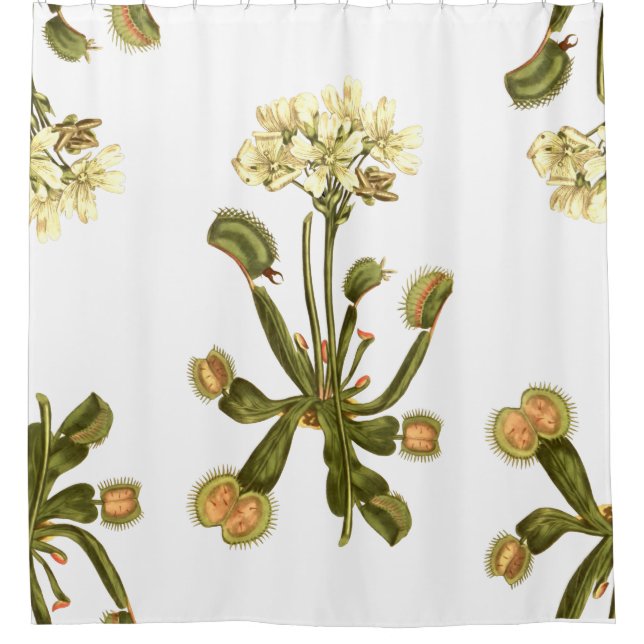 Rideaux De Douche venus fleurs florales (Devant)