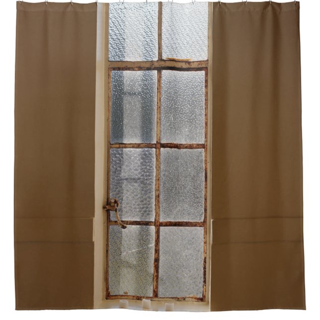 RIDEAUX DE DOUCHE VERRE CLAIR FERMÉ FENÊTRE 8 PANNEAUX (Devant)