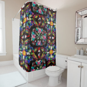 Rideaux De Douche Verre verni équatorien