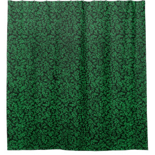 Rideaux De Douche Vert d'émeraude Vintage