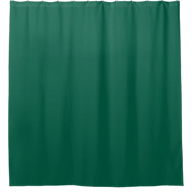 Rideaux De Douche Vert viridien solide (Devant)