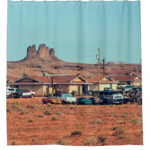 Rideaux De Douche Vie amérindienne Navajo sur réservation en Arr