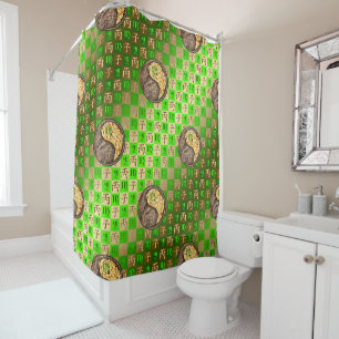 Rideaux De Douche Vierge & Rat de feu
