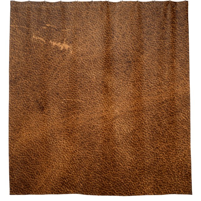 Rideaux De Douche Vieux cuir marron (Devant)
