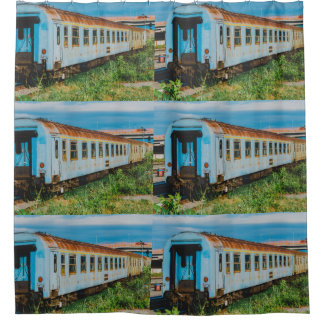 Rideaux De Douche Vieux train