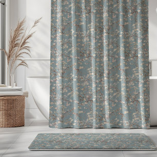 Rideaux De Douche Vincent Van Gogh Floraison d'amandier sur fond ble