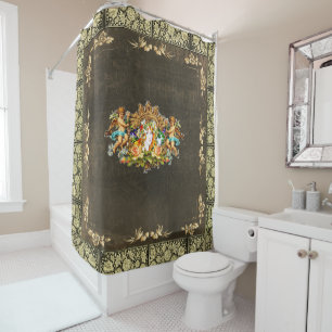Rideaux De Douche Vintage 114