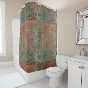 Rideaux De Douche Vintage Van Gogh Flower Garden