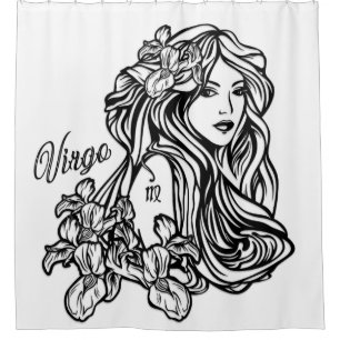 Rideaux De Douche Virgo La Vierge Zodiac