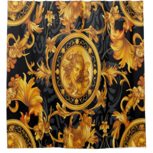 Rideaux De Douche Visage romain