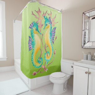 Rideaux De Douche vitrail de chaux