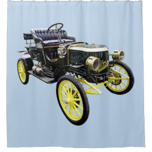 Rideaux De Douche Voiture à vapeur Stanley 1908