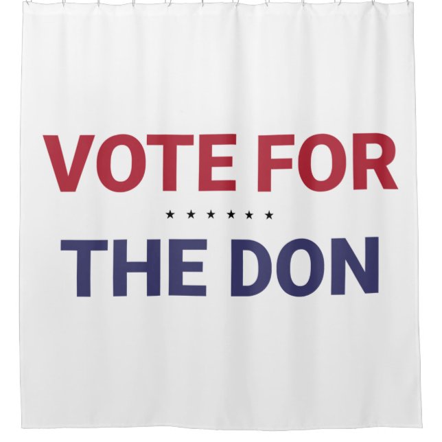 Rideaux De Douche Vote pour le Don (élection américaine de 2020) (Devant)