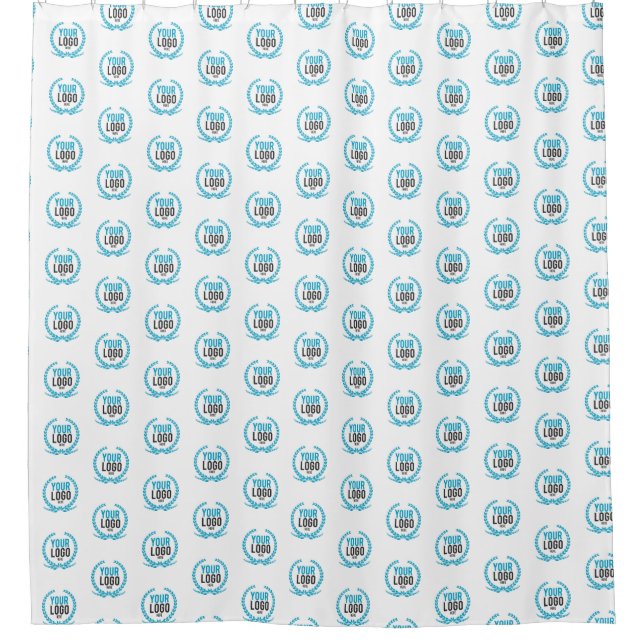 Rideaux De Douche Votre image faite sur commande du logo | partout (Devant)