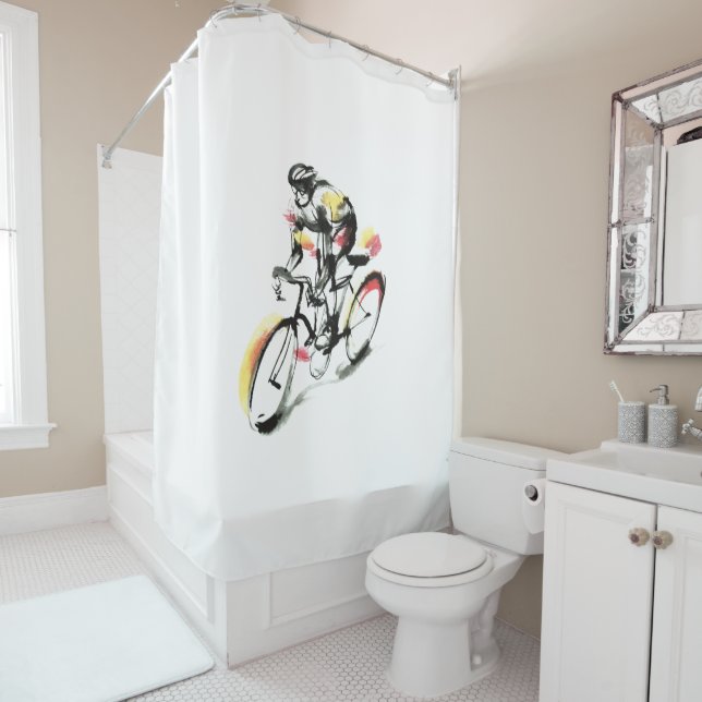 RIDEAUX DE DOUCHE VTT (En situation)