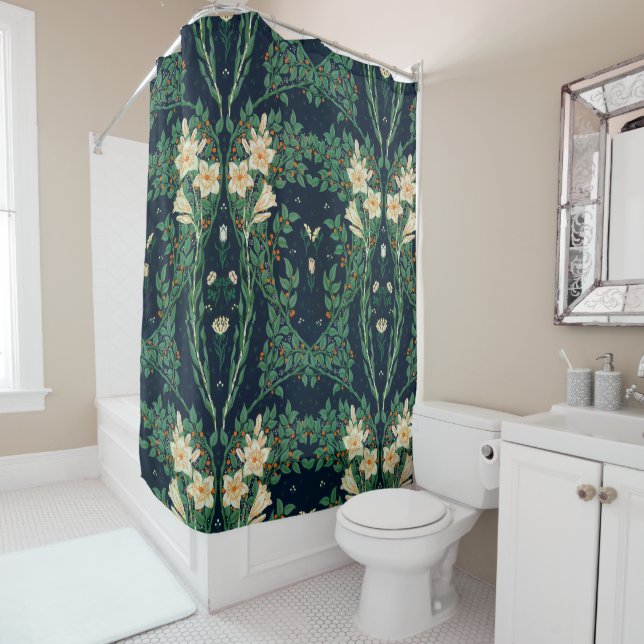 Rideaux De Douche Walter Crane Francesca Shower Curtain (En situation)