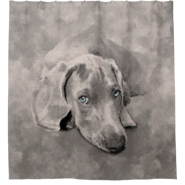 Rideaux De Douche Weimaraner Dog Média mixte (Devant)