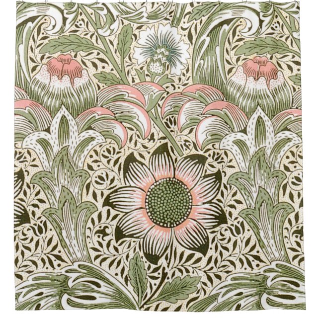 Rideaux De Douche William Morris Corncockle (Devant)