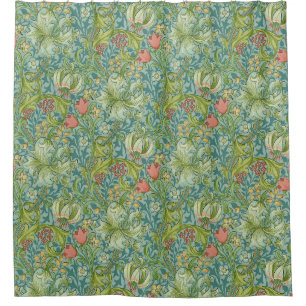 Rideaux De Douche William Morris "Golden Lily" 1