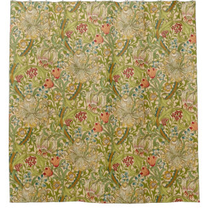 Rideaux De Douche William Morris "Golden Lily" 2