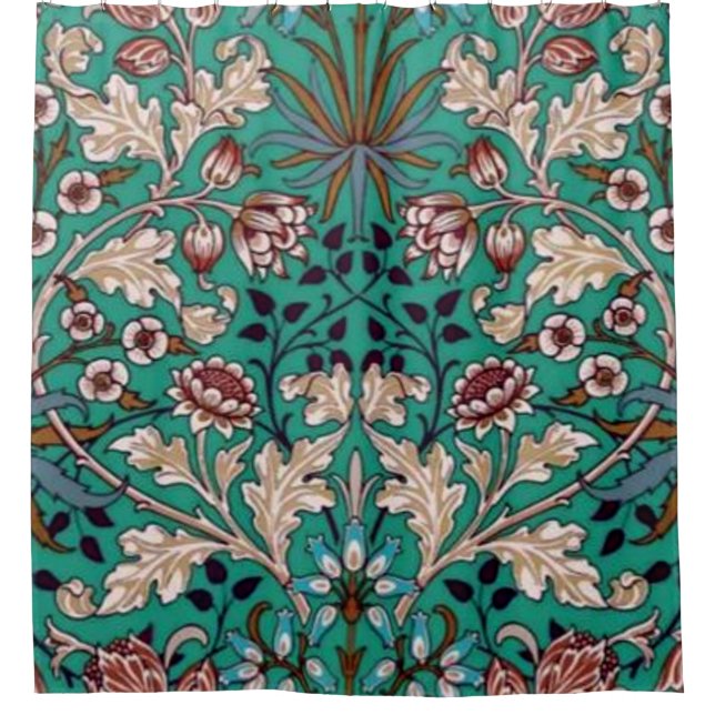 Rideaux De Douche William Morris Hyacinth (Devant)