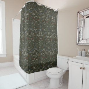 Rideaux De Douche William Morris Vintage Blackthorn Motif floral