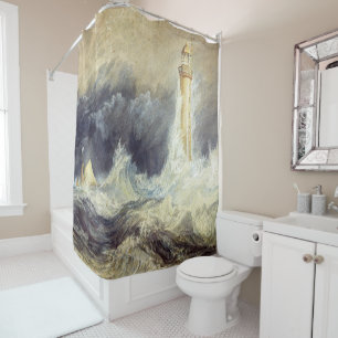 Rideaux De Douche William Turner - Phare de Bell Rock