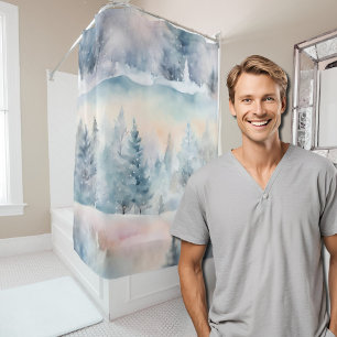 Rideaux De Douche Winter Wonderland