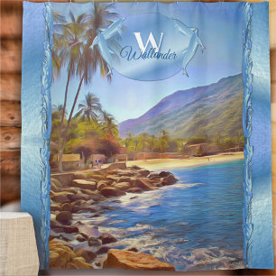 Rideaux De Douche Yelapa Beach 761