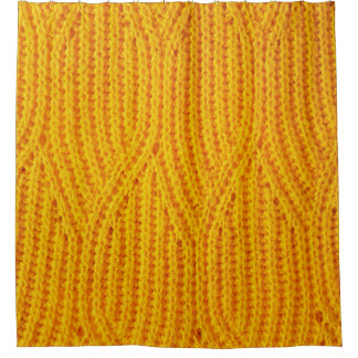 Rideaux De Douche Yellow knitted surface textile material background