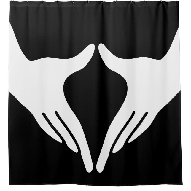Rideaux De Douche Yoga Yoni Mudra (Devant)