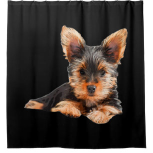 Rideaux De Douche Yorkshire terrier Yorkie Chien chiot