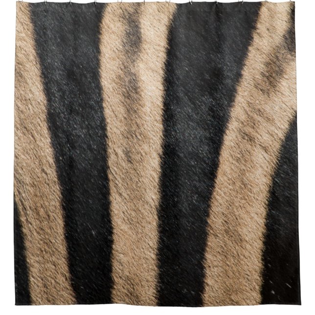 RIDEAUX DE DOUCHE ZEBRA POSTER DE ANIMAL STRIPE (Devant)