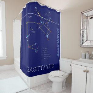 Rideaux De Douche Zodiaque Sagittarius