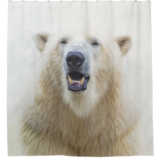 Rideaux De Douche Zoo mignon Ours polaire (Devant)