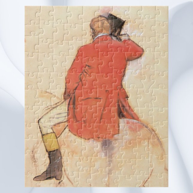 Rider in einem Red Coat von Edgar Degas (Von Creator hochgeladen)