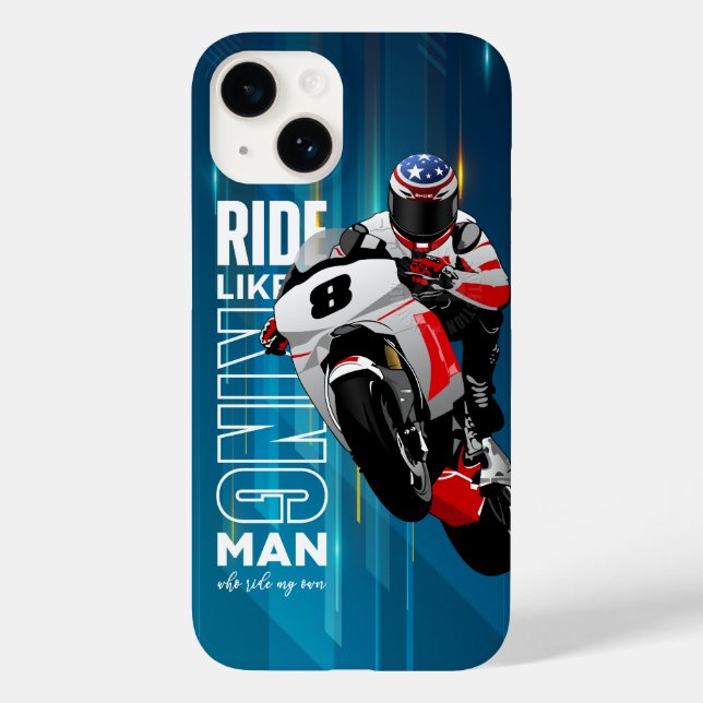 Rider King | Case-Mate iPhone 14 Case (King) (Rückseite)