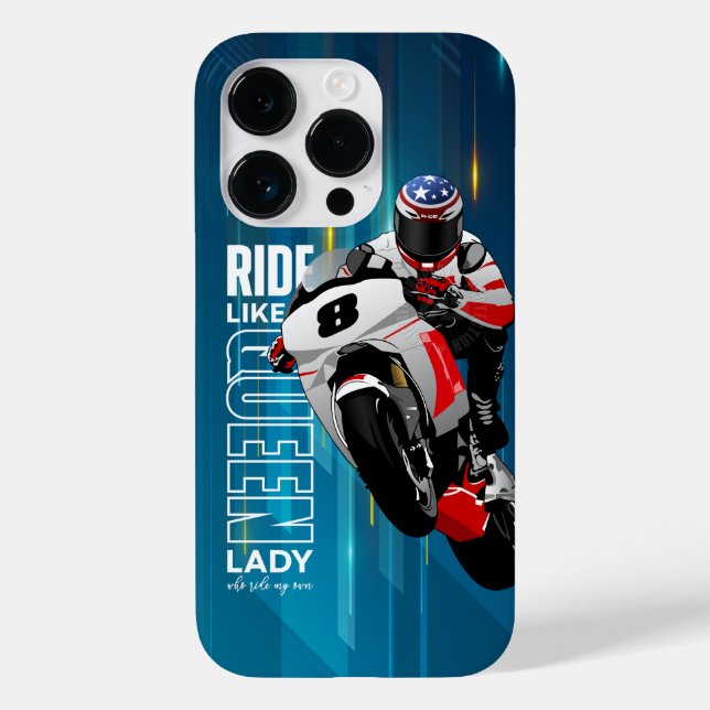 Rider King | Case-Mate iPhone 14 Pro Case (Königin (Rückseite)