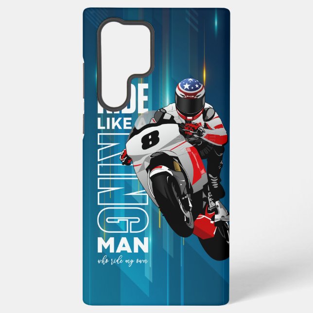 Rider King | Samsung Galaxy S22 Ultra Case (King) Samsung Galaxy Hülle (Rückseite)