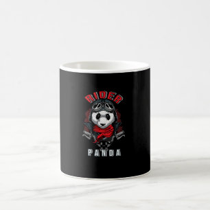 Rider Panda Kaffeetasse