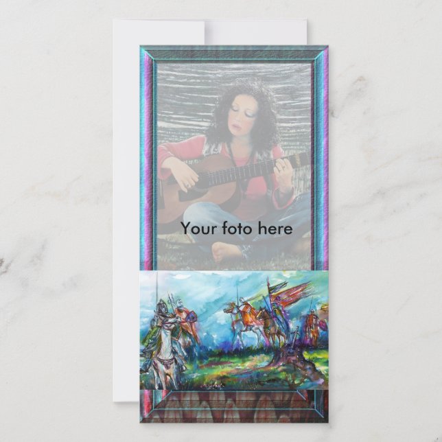 RIDERS IN STORM Mittelalterliche Ritter Foto (Vorderseite)