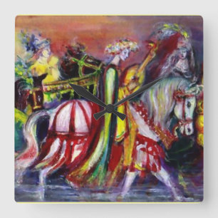 RIDERS IN THE NIGHT QUADRATISCHE WANDUHR