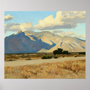 Ridge und Rillito, Arizona von Maynard Dixon Poster