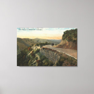Ridge-Weg, übersehenCastaic Nebenfluss Leinwanddruck