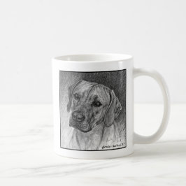 Ridgeback Dog Art von Glenda S. Harlan Kaffeetasse