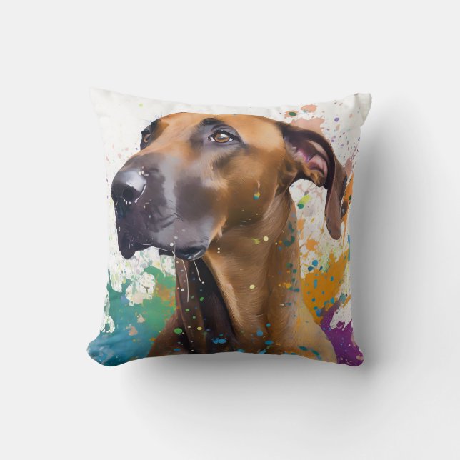 Ridgeback Dog Kissen (Vorderseite)