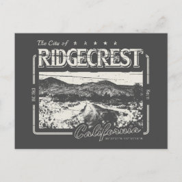 RIDGECREST KERN KLIFORNIA VINTAG POSTKARTE